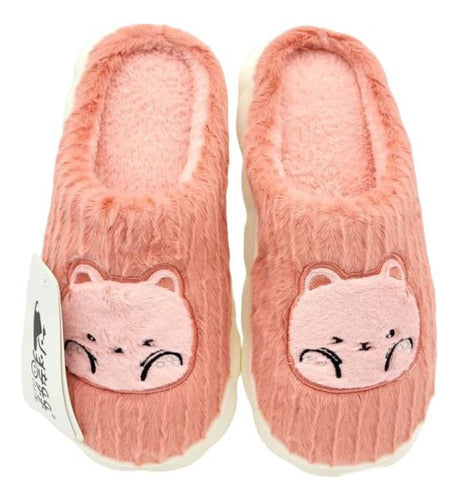 Zarco Cute Bear Design 100% Cotton Slippers 0