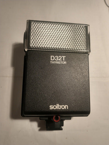 Flash Soltron D32t Para Cámara Cabeza Móvil Cabezal A Pila 0