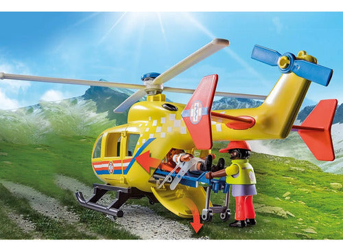 Playmobil Helicopter Rescue Set Universe Binario 3