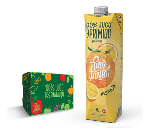 Pura Frutta Natural Juice Orange - 8 Units 0