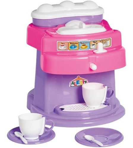 Plastic Cafeteria and Juicer Set by Calesita with Accessories 356 0