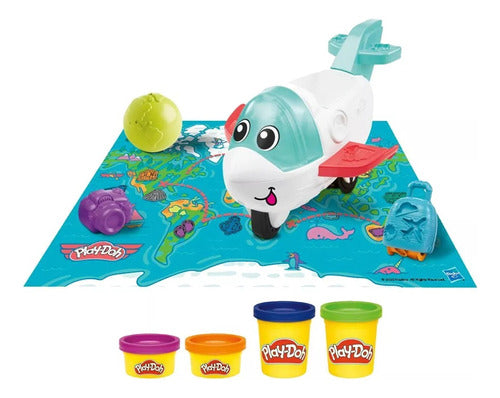 Masa Play Doh Primeras Creaciones Con Avion F8804 Loony Toys 1