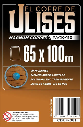 El Cofre de Ulises Protectores 65x100mm (60 Micr) X110 0