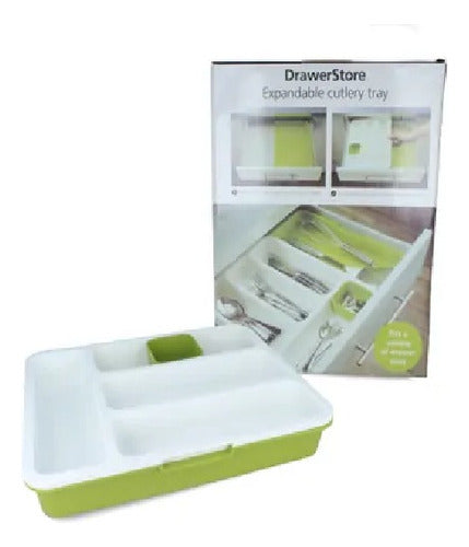 JTA STORE TECHNOLOGY Expandable Cutlery Organizer - 29/48x3.5x6 cm 2