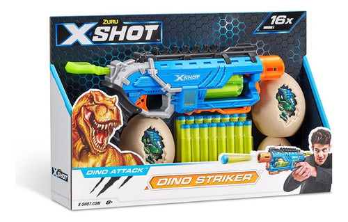 X-Shot Dino Striker Blaster 16 Darts Zuru - Lanus 0