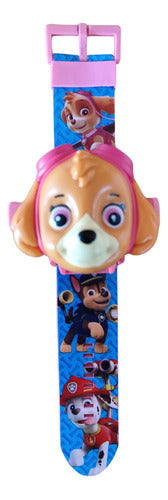 Infantil Reloj Paw Patrol Skye Proyector Infantil 24 Imágenes 0