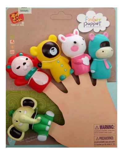 Funny Land Finger Puppets Animal Friends - Perfect for Bathtime Fun! 5