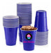 300 Blue Imported American Plastic Cups 400 ml 0