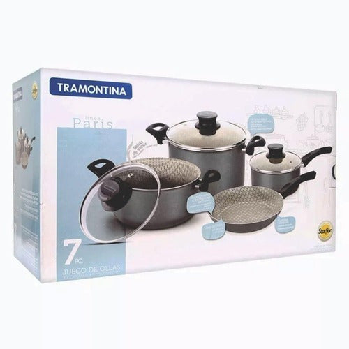 Tramontina Non-Stick Aluminum Cookware Set 4 Pcs 1