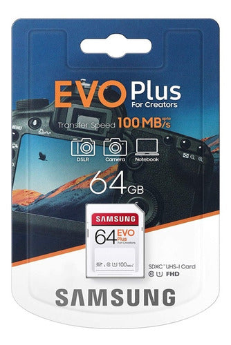 Samsung Memory Evo Plus Sdxc 64gb Mb-sc64h/am 3