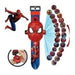 Reloj Proyector Infantil 24 Imagenes Personajes Spiderman 0