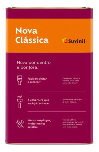 Suvinil Nova Clássica Fosco 18 Litros Algodão Egípcio 1