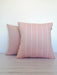 Set of 4 Plain or Striped Tusor Cushions of Your Choice 5