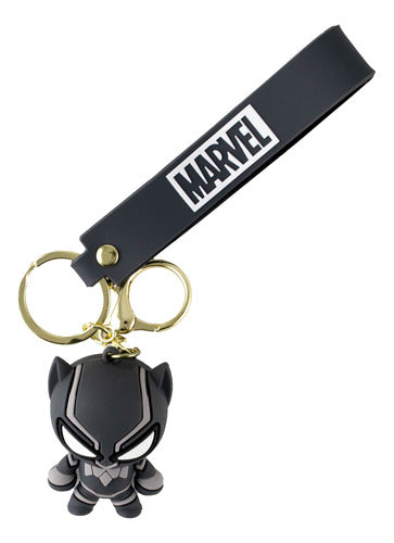 Geek Rubber Keychain - Anime, Comics, and Drawings Characters 9