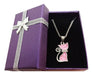 Mekyra Cat Color Surgical Steel Chain Necklace 7