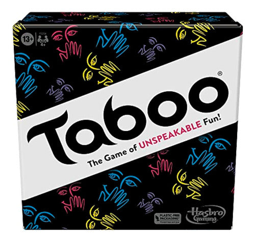 Hasbro Gaming Taboo Classic - Juego De Adivinanzas 0