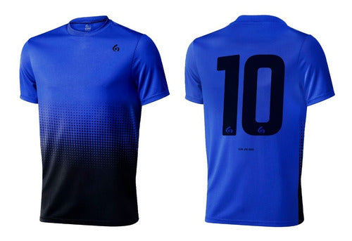 18 Sublimated Numbered Soccer Jerseys Goldeoro Junior 26