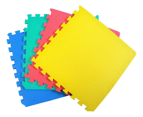 Atrix Interlocking EVA Foam Floor Tiles 60cm x 60cm x 7.5mm (Set of 4) 0