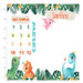 Personalized Baby Growth Blanket Washable Dinos 4 0