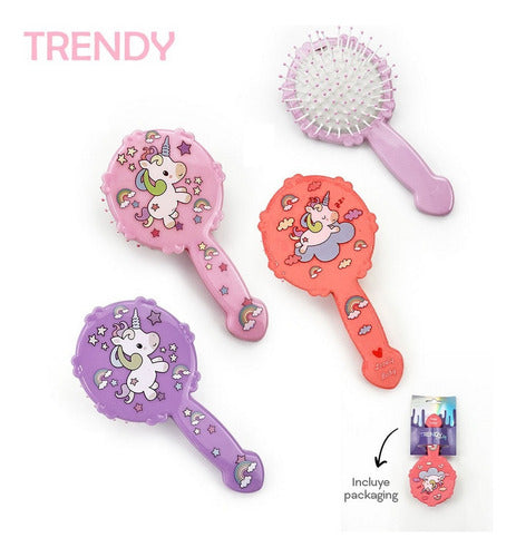 Trendy Kids Hair Brush - New Design AR1 52466 Ellobo 6