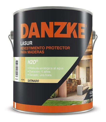 Petrilac Protector Madera Exterior Filtro UV Danzke H2O 1 Lt 0