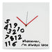 Kovot Reloj De Pared &#34;i&#39;m Always Late&#34; - 12 X 1. 0