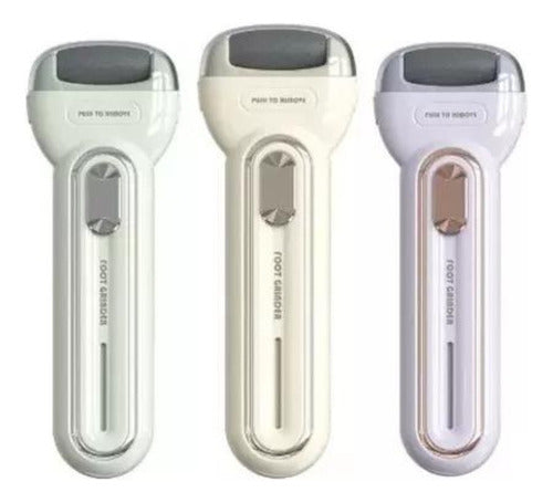 Foot Callus Wireless USB Exfoliating Callus Remover with 3 Heads 2