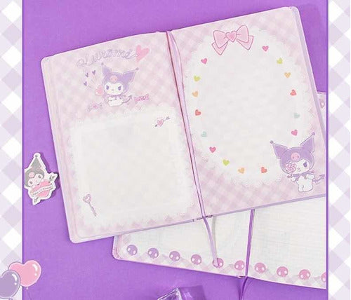 Sanrio My Melody, Kuromi, Cinnamoroll, Hello Kitty Notebook 3