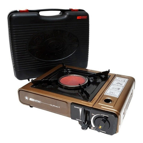 NTK Alpha T Portable Ceramic Stove with Hard Case 2