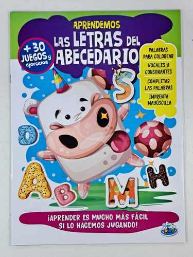 Aprendemos Las Letras - Libro Infantil De Aprestamiento 1