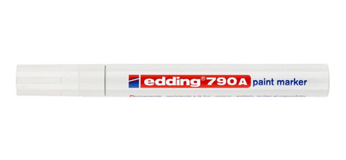 Edding 790A Enamel Paint Marker White Pack of 10 1