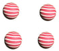 Pulpo Size 3 Hard Rubber Bouncing Ball Combo Pack of 4 0