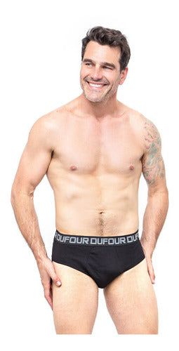 Dufour Plain Elastic Wide Slip Underwear Art. 12053 1