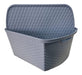 Plastic Rattan-Like Storage Basket with Lid 8