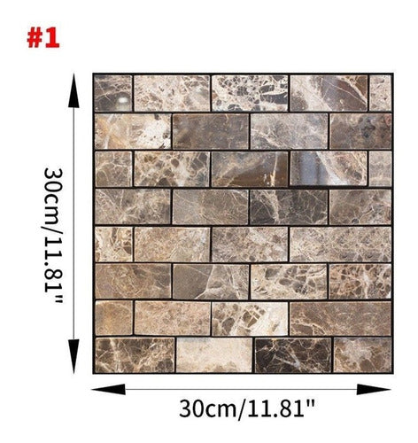 Iluminarás 3D Adhesive Wall Panels Faux Stone A5 1