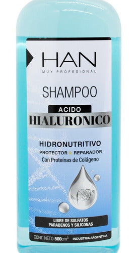 Han Kit Acido Hialuronico Shampoo + Enjuague Reparador Local 3