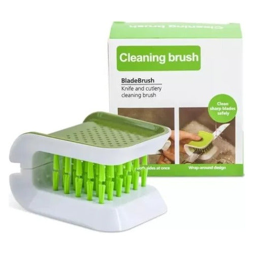 Mercadoshop Cleaning Brush for Cutlery - Easy Clean Brush 0