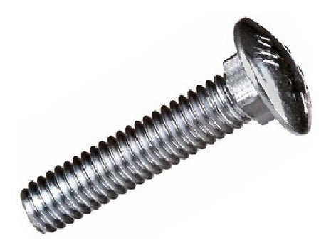 Adi Bulon Cabeza Redonda Cuello Cuadrado 1/4" x 1 1/2" x 100 Un 1