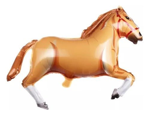 Farm Animal Horse Metalized Balloons 24 Inches Deco 9