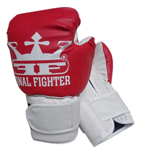 Final Fighter Combo Kit Kids Kick Boxing MMA Gloves and Shin Protectors 4