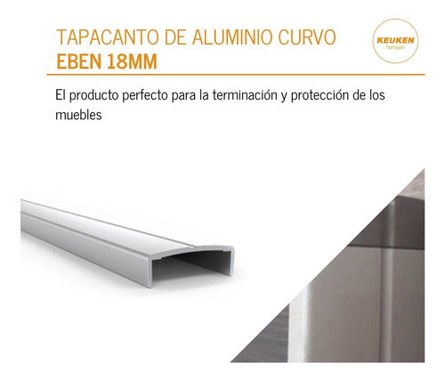 Grupo Euro Aluminum Edge Banding 18mm x 3m 3