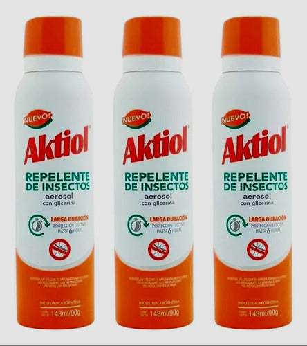 Aktiol Insect Repellent X 3 Units 0