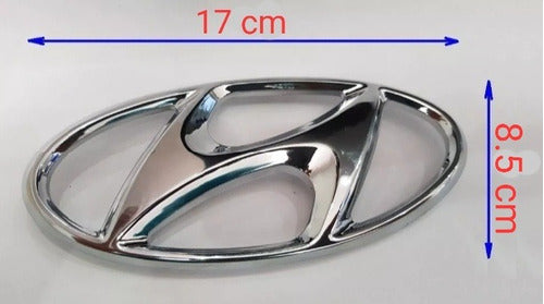 Hyundai Emblem 17cm X 8.5cm Original 0