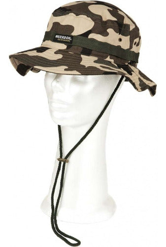 Waterdog Camouflage Wide Brim Hat Size: L/XL Ø20cm 0