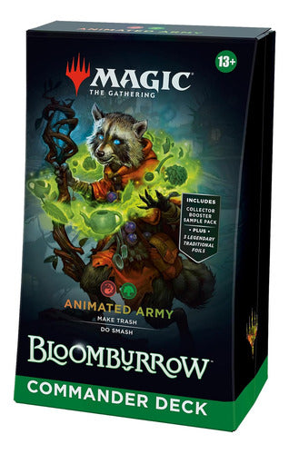 Wizards of the Coast Magic Tg Commander Deck Bloomburrow Animated Army 1