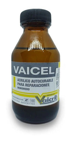 Vaicel Monomero Acrilico Autocurable 200cc Vaicril Dental 0