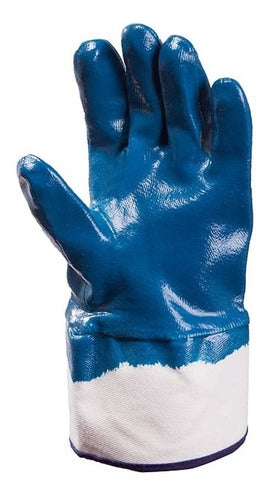 Bil-Vex Nitrile Coated Work Glove with Canvas Cuff 1