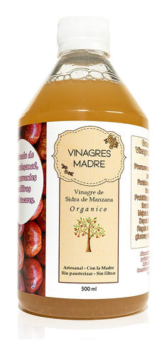 Salvia Morada Organic Apple Cider Vinegar Pack of 2 - 500ml 0