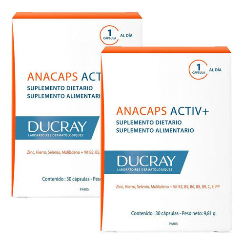 Ducray Anacaps Concentrated X 60 Capsules Original 0