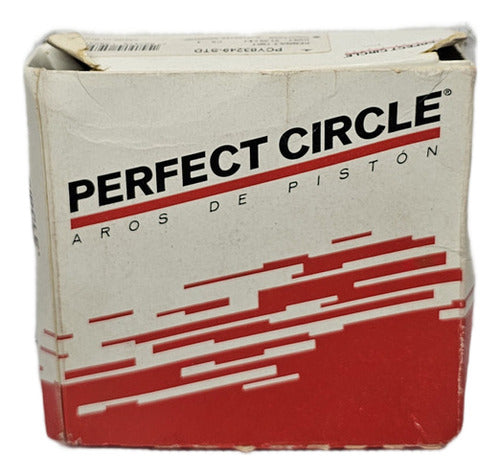 Perfect Circle Juego De Aros Cromo Renault 19 1.7 Nafta F2n 81.00mm 0